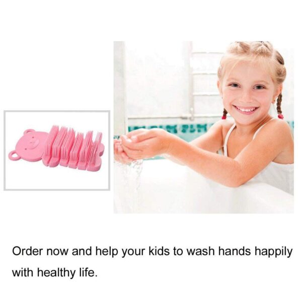 Nail Scrubber Cleaning Brush for Kids Baby Soft Bristle (2PC...