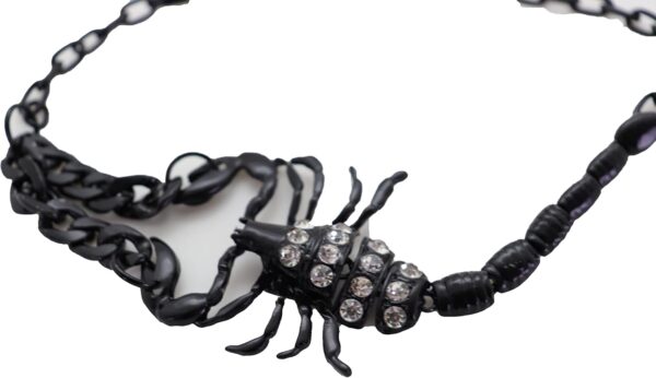 Women Western Fashion Jewelry Boot Chain Bling Bracelet Blac...