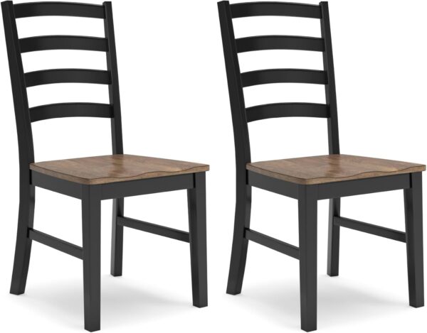 Signature Design by Ashley Wildenauer Rustic Armless Dining ...