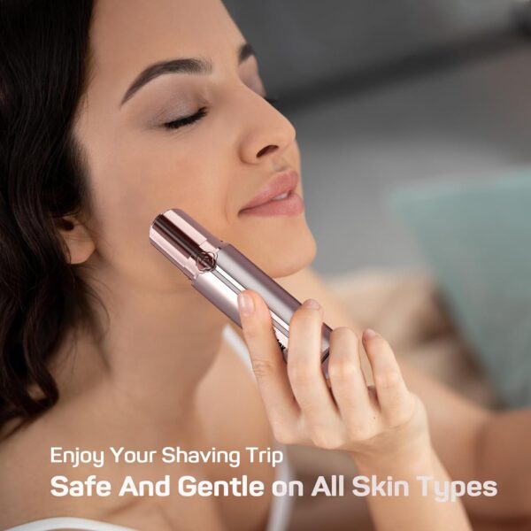 Facial Hair Removal for Women, Electric Painless Rechargeabl...