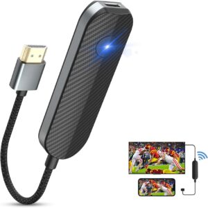 4K 1080P Wireless HDMI Display Adapter, WiFi Streaming Movie...