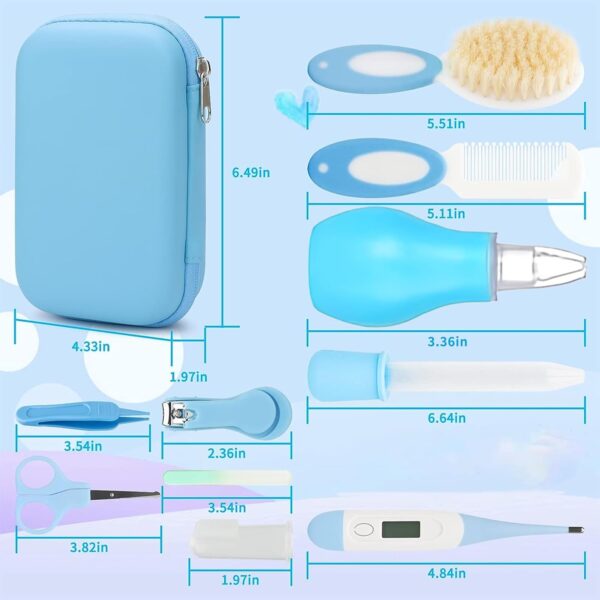 Baby Healthcare and Grooming Kit, Baby Safety Set Newborn Nu...