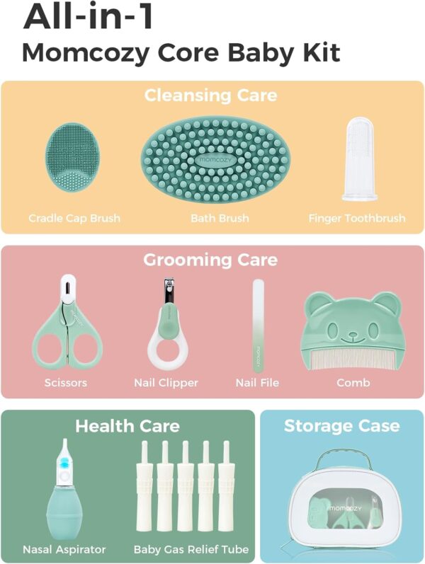 Momcozy Core Baby Kit, Baby Shower & Registry Essential Kit ...
