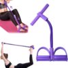 21 Fitness Resistance Bands-4 Tube Pedal Ankle Puller, 2025 ...
