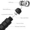 Jump Rope, Tangle-Free Rapid Speed Jumping Rope Cable with B...