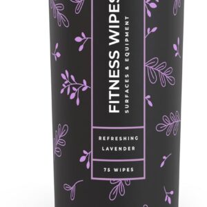 Wipex Yoga Mat Cleaner & Fitness Wipes - Natural Lavender & ...