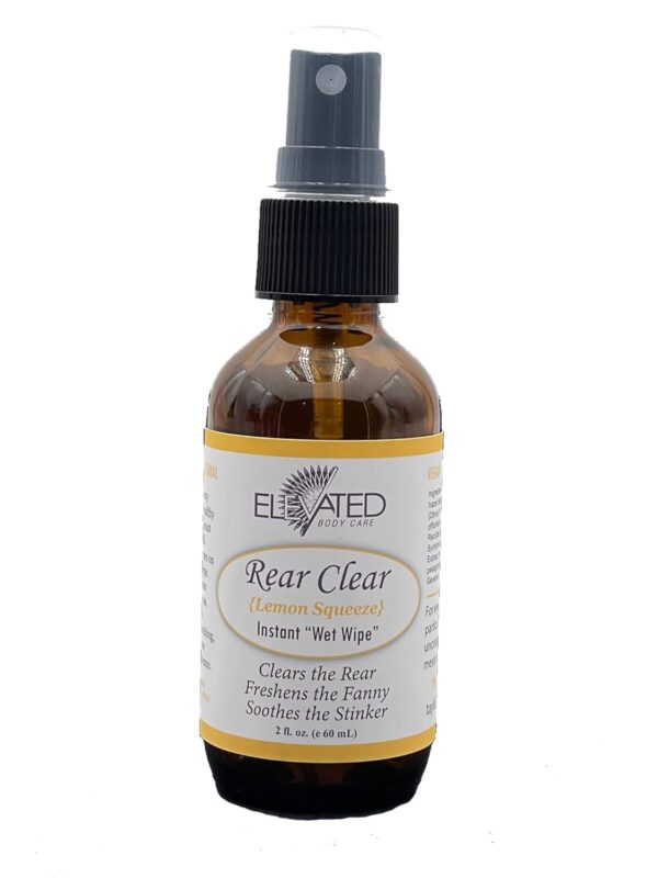 ELEVATED Rear Clear - Toilet Paper Spray for Wiping – Makes ...