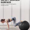 Trideer Extra Thick Yoga Ball Exercise Ball, 5 Sizes Gym Bal...