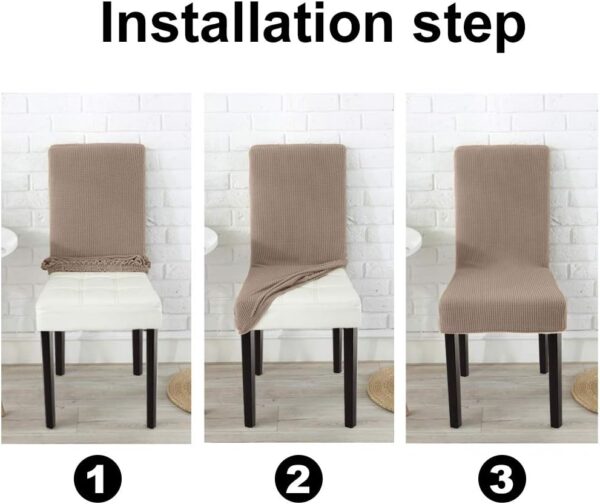 NORTHERN BROTHERS Dining Chair Covers Seat Parson Chair Slip...