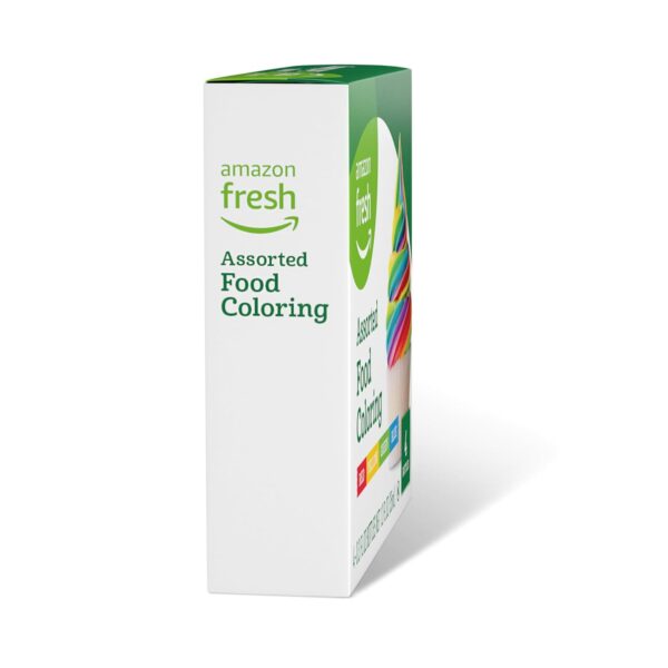 Amazon Fresh, Assorted Food Coloring, 1.2 Fl Oz (Pack of 4) ...