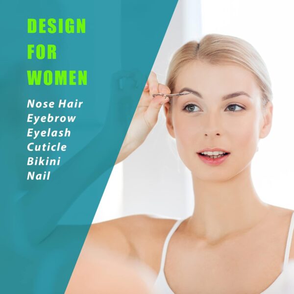 Facial Hair Small Grooming Scissors For Men Women - Eyebrow,...