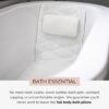 Our Full Body Bath Pillow - Ideal Bathtub Accessory for Rela...
