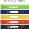 TechStone Resistance Bands Set for Men and Women, Pack of 5 ...
