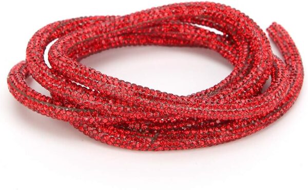 Rhinestones Rope, Crystal Chain Jewelry Crafts DIY Sewing We...