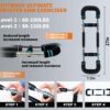 HOTWAVE Twister Arm Exerciser,Adjustable Spring Workout Bar,...