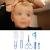 Baby Grooming Kit, Portable Baby Safety Care Set with Hair B...