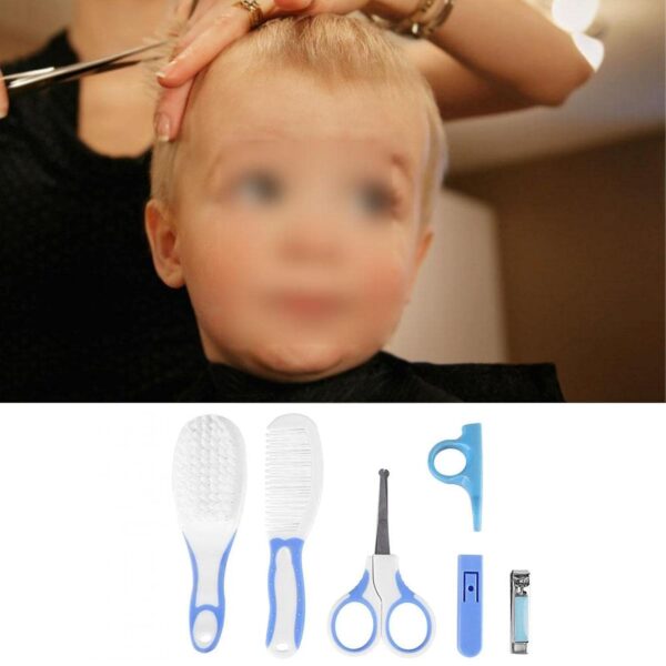 Baby Grooming Kit, Portable Baby Safety Care Set with Hair B...