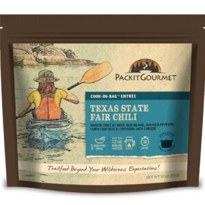 Packit Gourmet Texas State Fair Chili | Premium Freeze Dried...