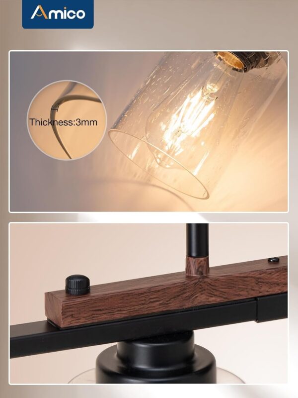 Amico Dining Room Light Fixture 4-Light Kitchen Island Light...