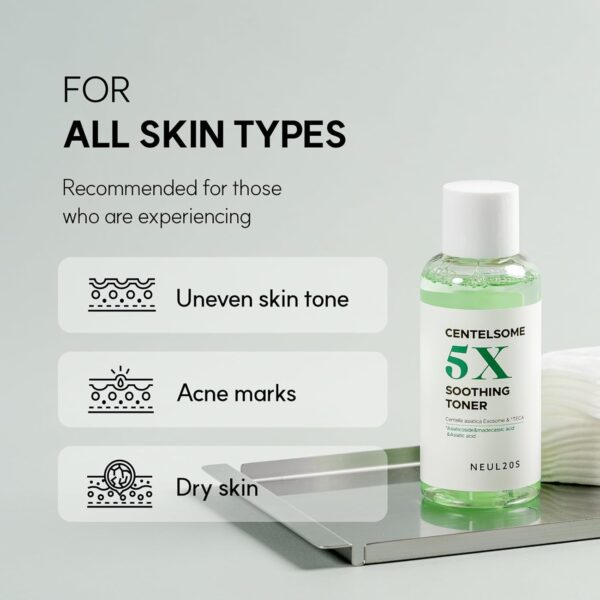 Centelsome 5X Soothing Toner 6.76 fl oz/200ml | Hydrating & ...