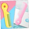 4Pcs Newborn Hair Comb Baby Comb Round Teeth Combs Wide Toot...