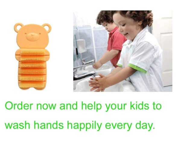 Nail Scrubber Cleaning Brush for Kids Baby Soft Bristle (2PC...