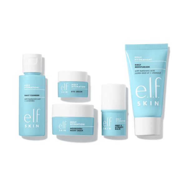 e.l.f. SKIN Holy Hydration! Jet Set Hydration Kit, Travel Fr...