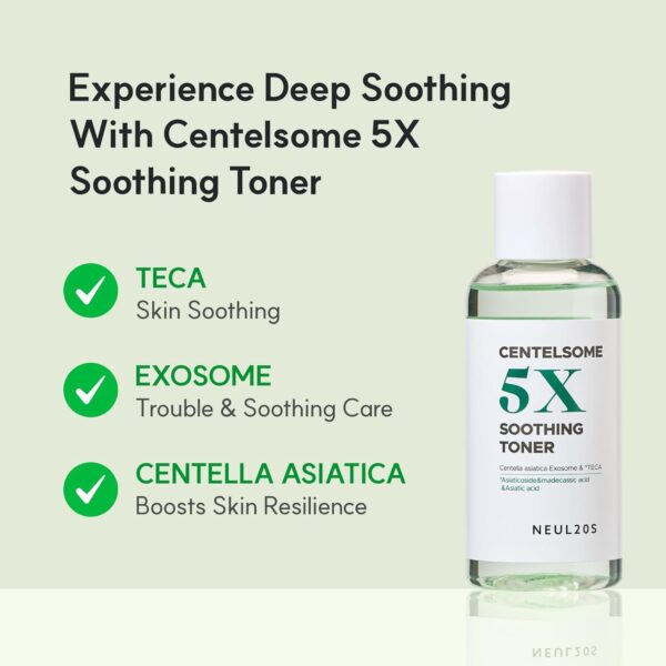 Centelsome 5X Soothing Toner 6.76 fl oz/200ml | Hydrating & ...