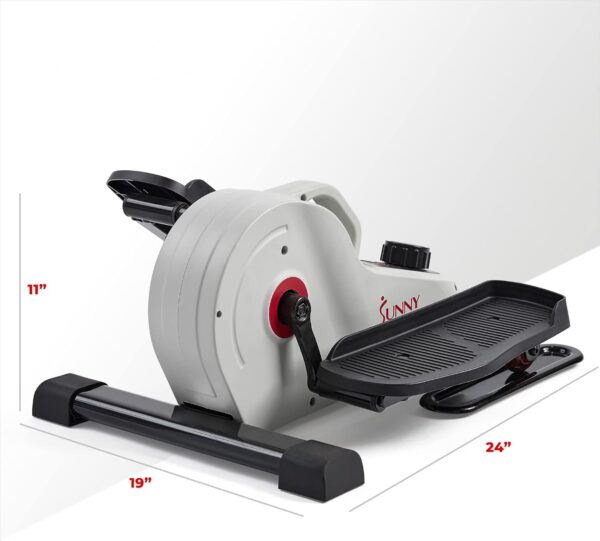 Sunny Health & Fitness Sitting Under Desk Elliptical Exercis...