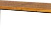 Devoko Home Acacia Wood Dining Table 6-Person Indoor Outdoor...