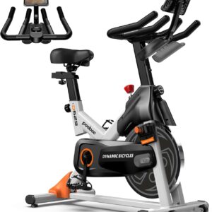 pooboo Exercise Bike, Adjustable Magnetic/Brake Pad Resistan...