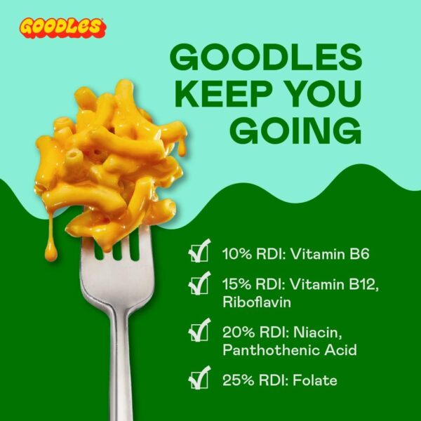 GOODLES Mac & Cheese Assortment 6-Pack, 5.25-6oz - 14g Prote...