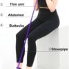 21 Fitness Resistance Bands-6 Tube Pedal Ankle Puller 2025 U...