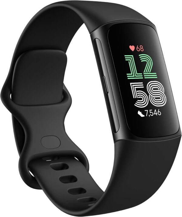 Fitbit Charge 6 Fitness Tracker with Google apps, Heart Rate...