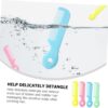 4Pcs Newborn Hair Comb Baby Comb Round Teeth Combs Wide Toot...