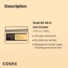 COSRX Snail Mucin 92% Face Moisturizer, 3.52 Oz, Lightweight...