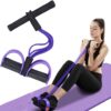Multifunction Tension Rope, 6-Tube Elastic Yoga Pedal Puller...