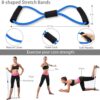 Ab Roller Wheel, 10-In-1 Ab Exercise Wheels Kit with Resista...