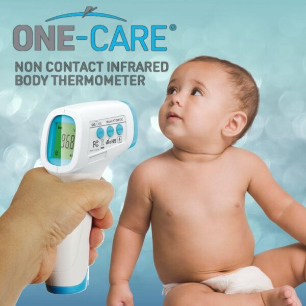 ONE-CARE Digital Infrared Thermometer HTD8813C - Non-Contact...