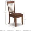 Signature Design by Ashley D199-01 Dining-Chair, 2 count, Li...
