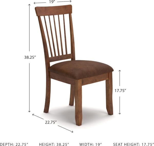 Signature Design by Ashley D199-01 Dining-Chair, 2 count, Li...