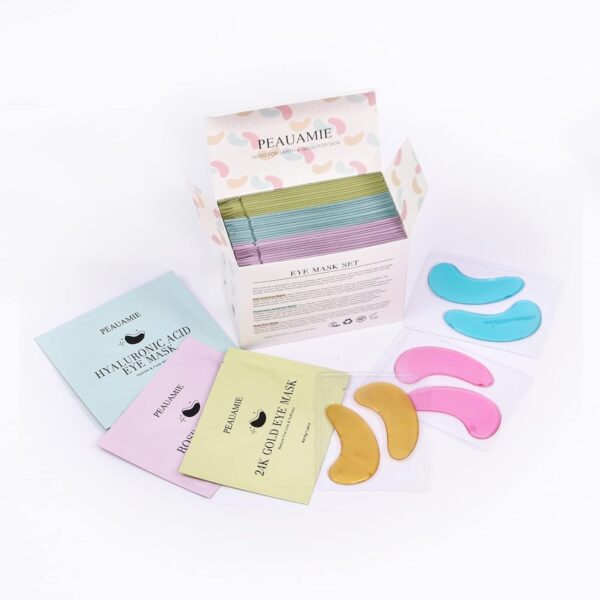 Under Eye Patches Gold and Hyaluronic Acid for puffy eyes,Ro...