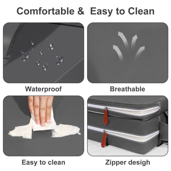 Toddler Booster Seat for Dining Table Kitchen Chair, Waterpr...