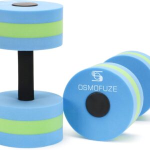 Aquatic Exercise Dumbbells - Set of 2 for Water Aerobics Fit...