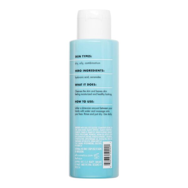 e.l.f. SKIN Holy Hydration! Daily Cleanser, Face Cleanser Fo...