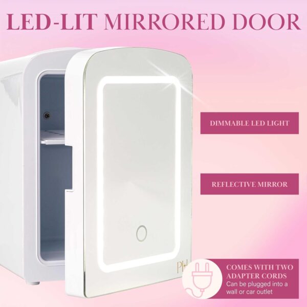 Paris Hilton Mini Refrigerator and Personal Beauty Fridge, M...