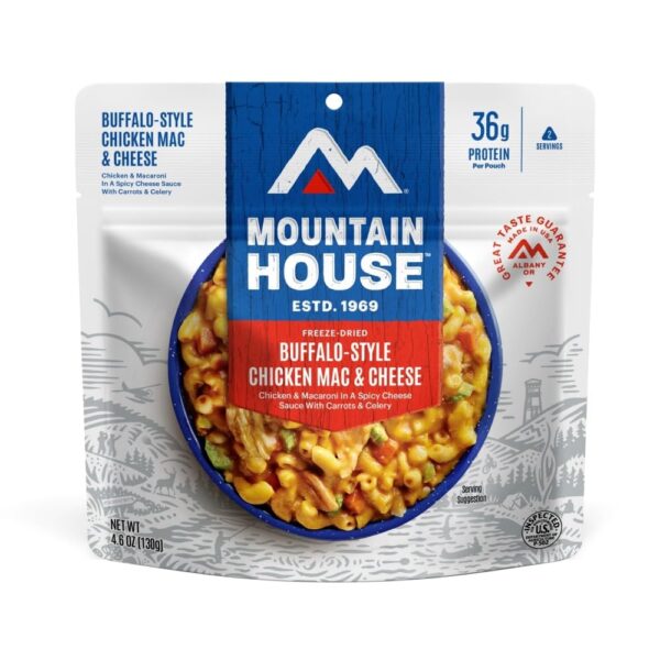 Mountain House Buffalo-Style Chicken Mac & Cheese | Freeze D...