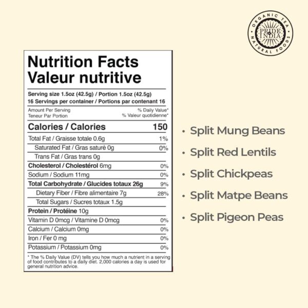 Pride Of India - Indian Bean & Lentil Superfood - Five Delic...