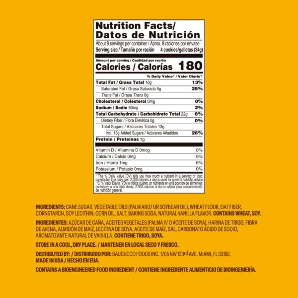 Bauducco Chocolate Wafers - Crispy Wafer Cookies With 3 Deli...