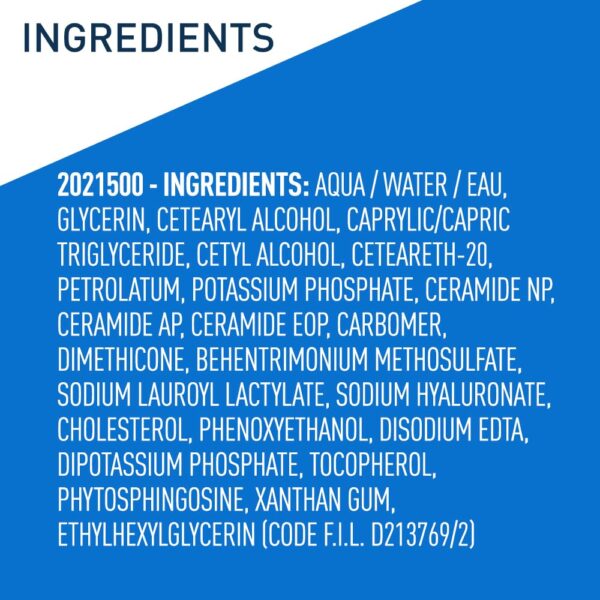 CeraVe Moisturizing Cream, Body and Face Moisturizer for Dry...